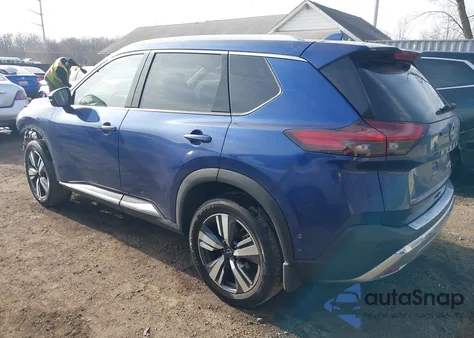 2023 Nissan Rogue Platinum Intelligent Awd из США, поврежденный, VIN JN8BT3DD2PW312718